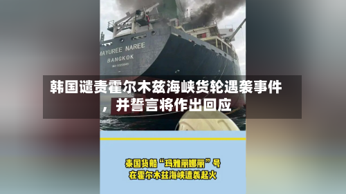 韩国谴责霍尔木兹海峡货轮遇袭事件，并誓言将作出回应-第2张图片